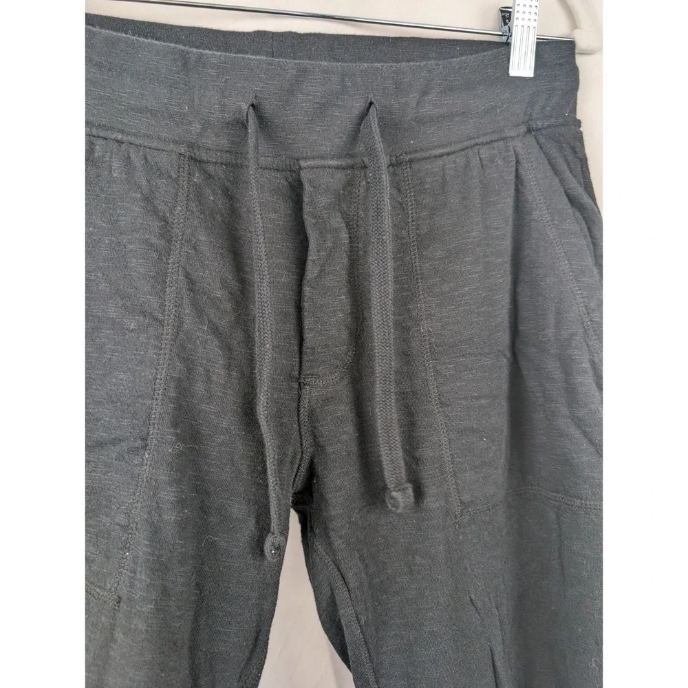 Vintage J Crew Mens Knit‎ Goods Tapered Joggers Size M Gray Pockets Gym Workout